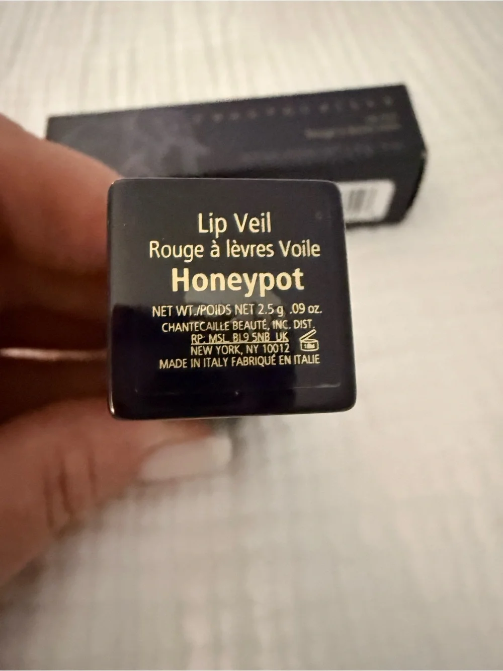 Chantecaille Lip Veil in Honeypot - Sheer Warm Beige Nude New In Box
